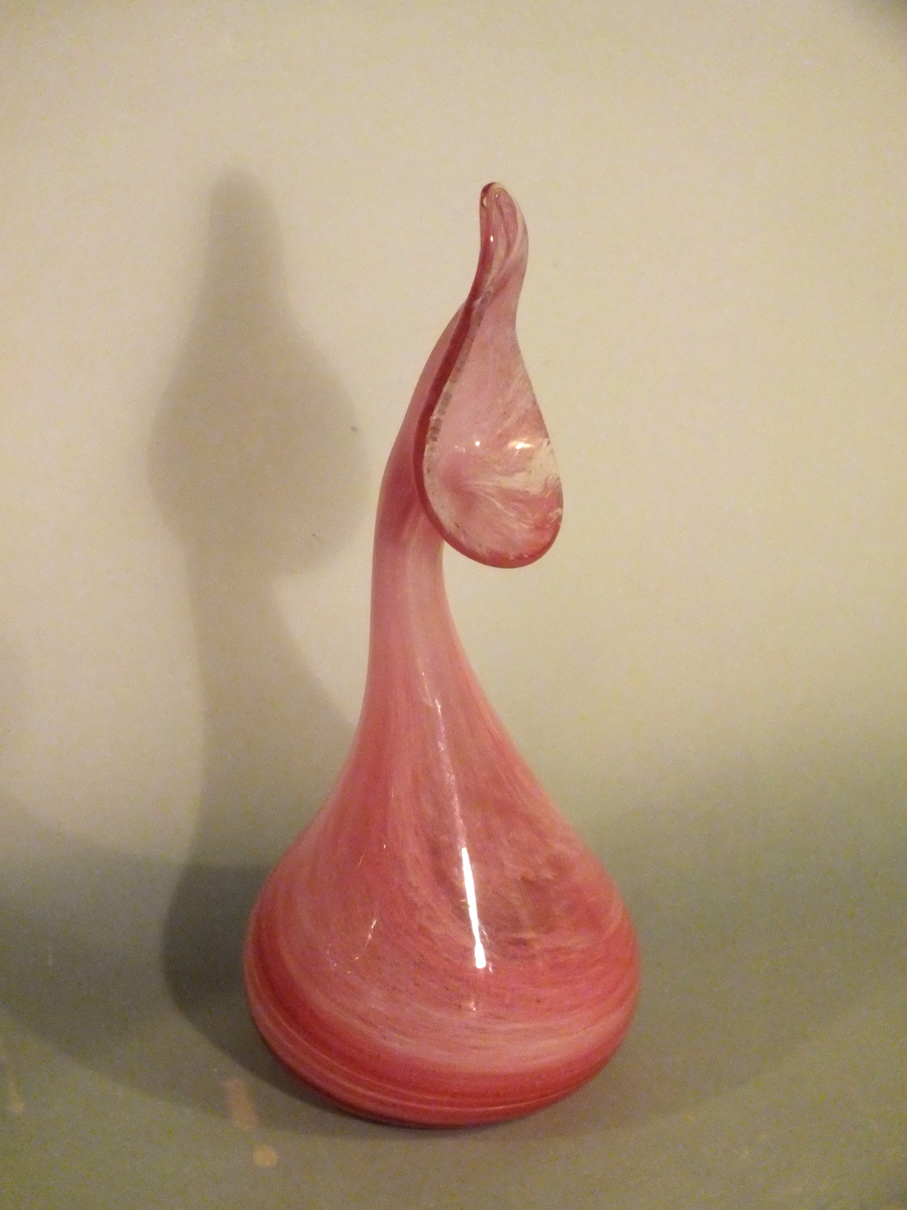 Jack in the pulpit vase. Bill Bagley Glass