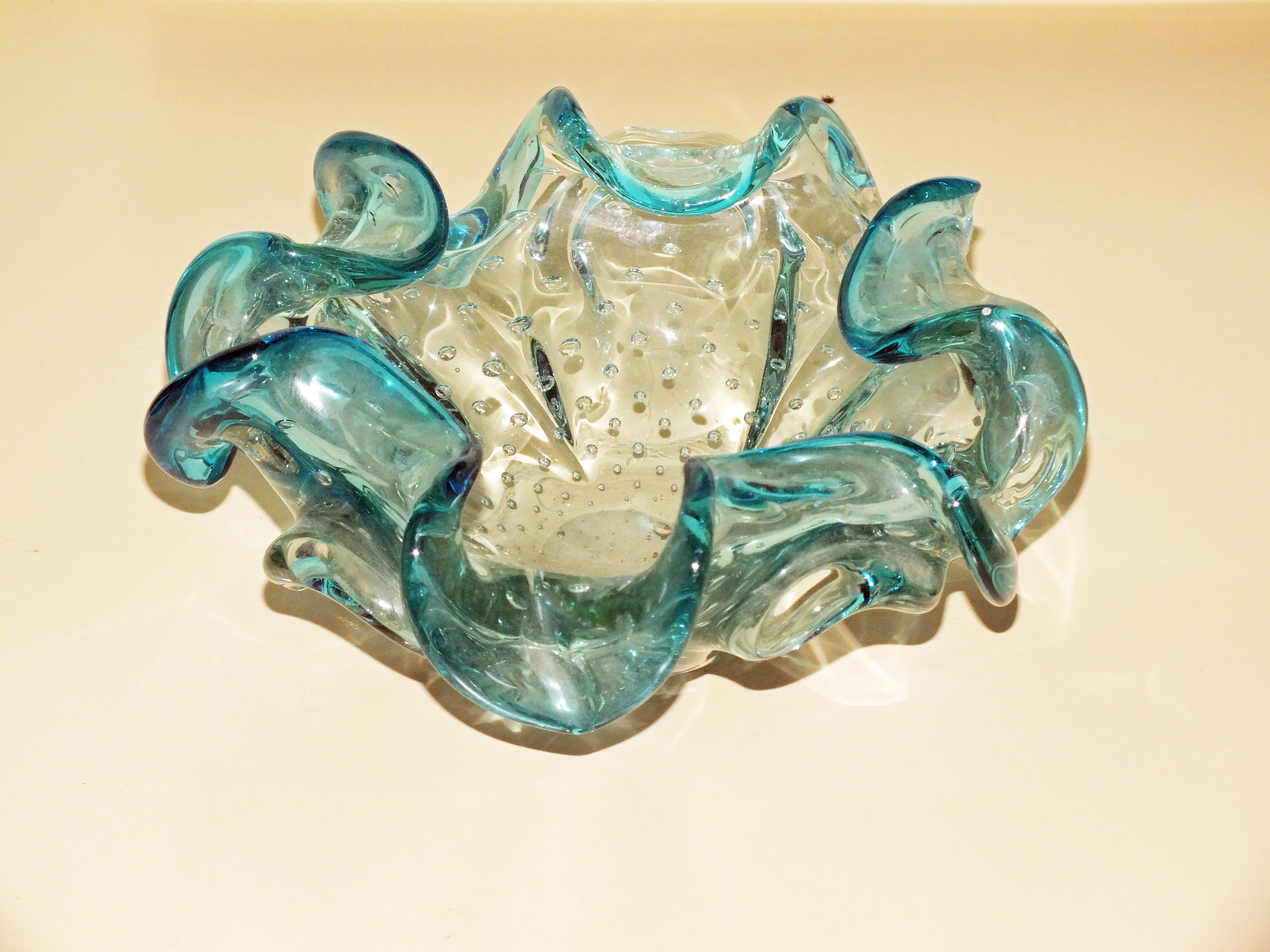 Murano glass bowl. Bill Bagley Glass