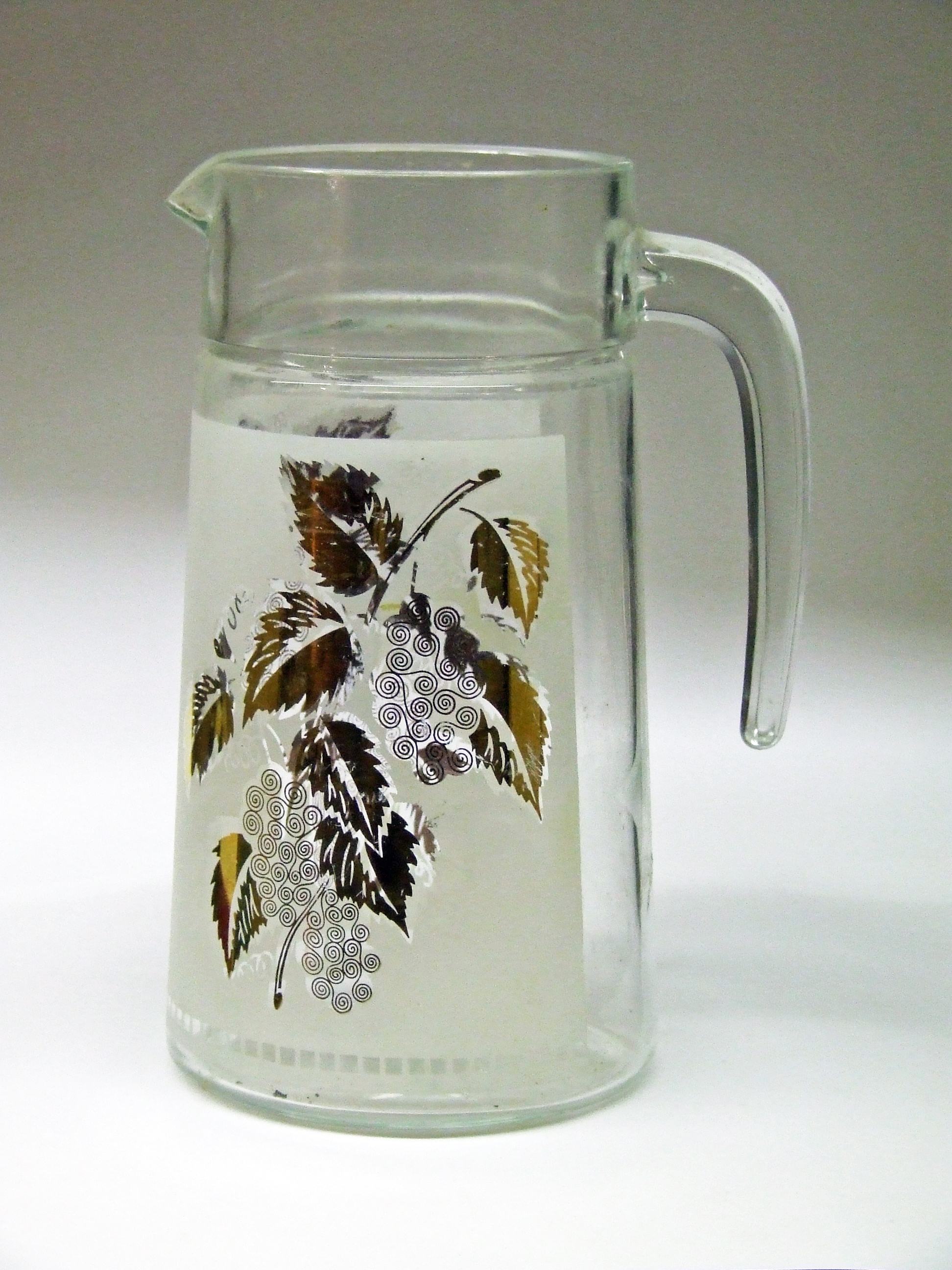 Lemonade pitcher. Bill Bagley Glass