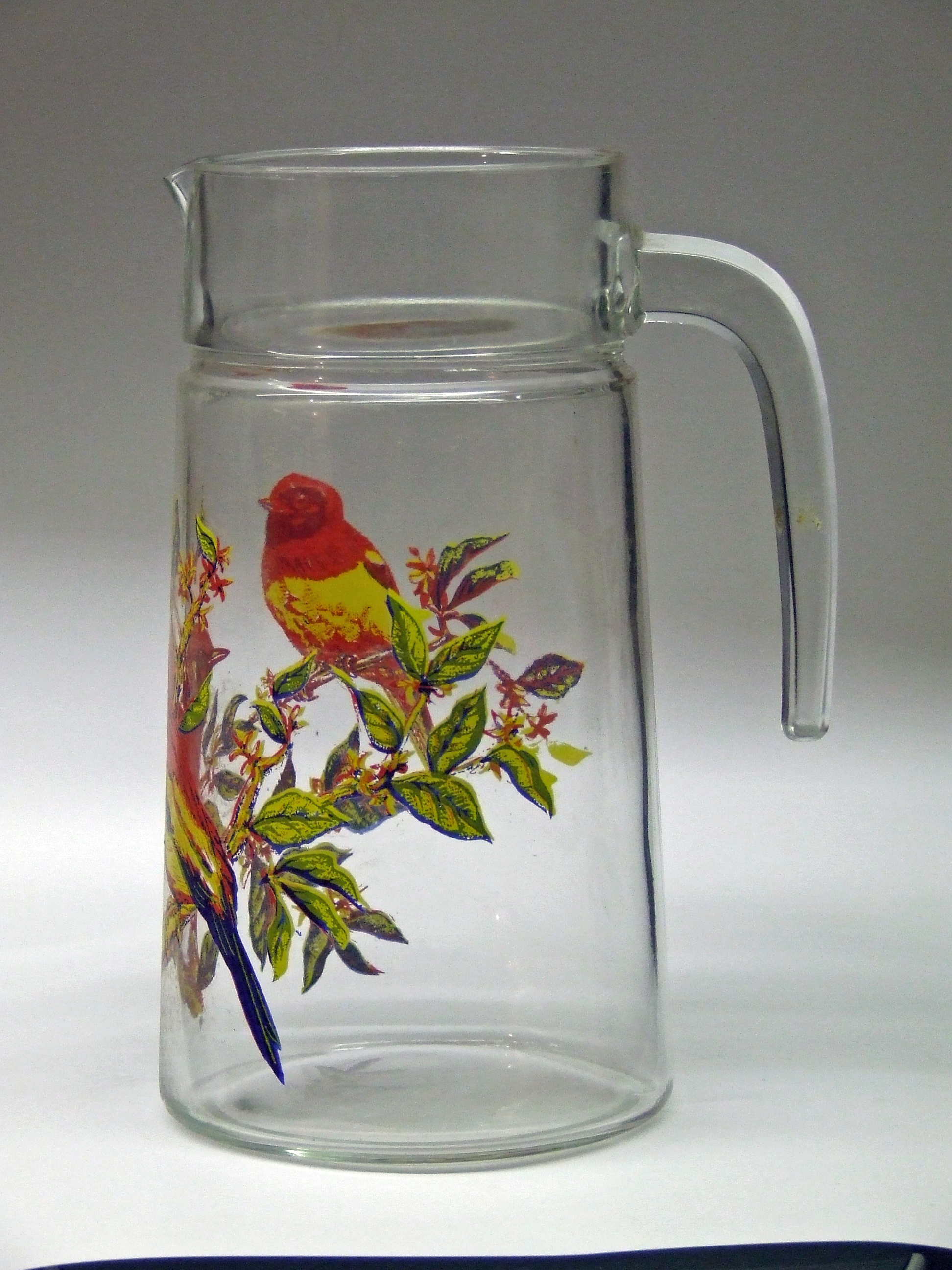 Lemonade pitcher. Bill Bagley Glass