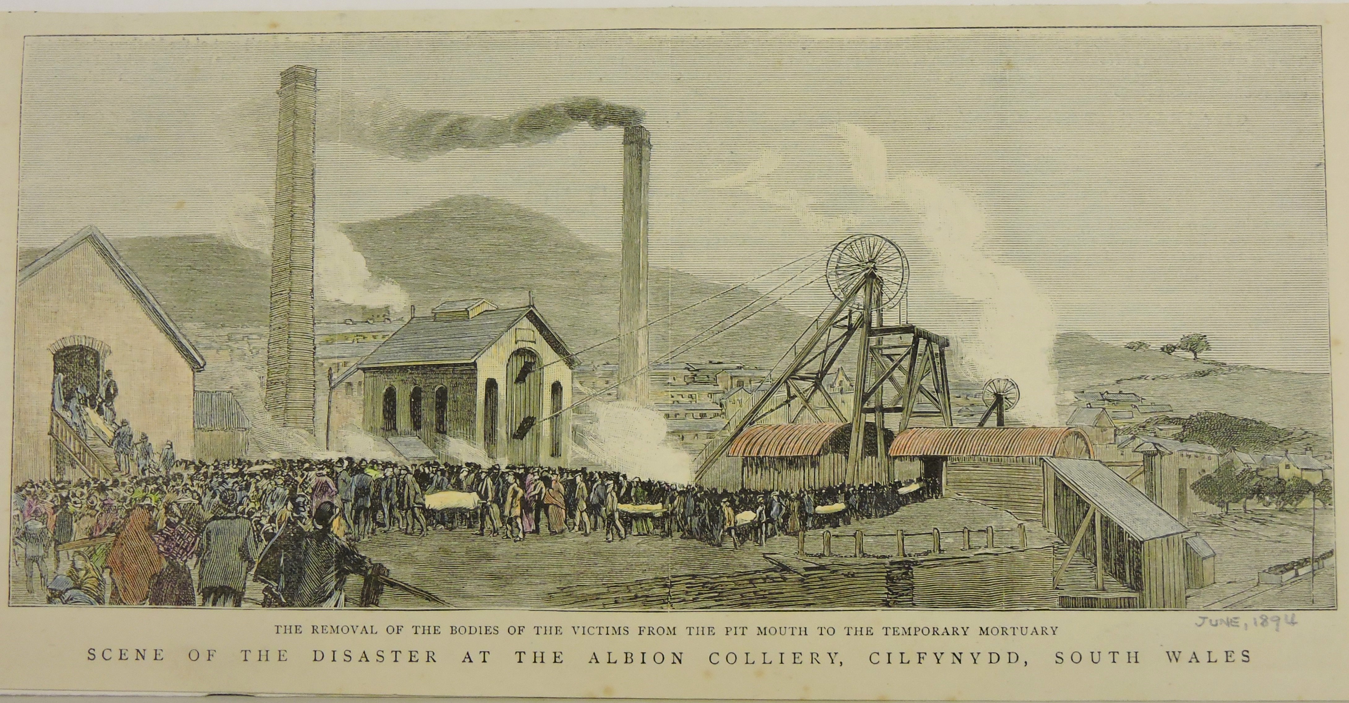 Albion Colliery Disaster. Bill Bagley Rocks and Minerals