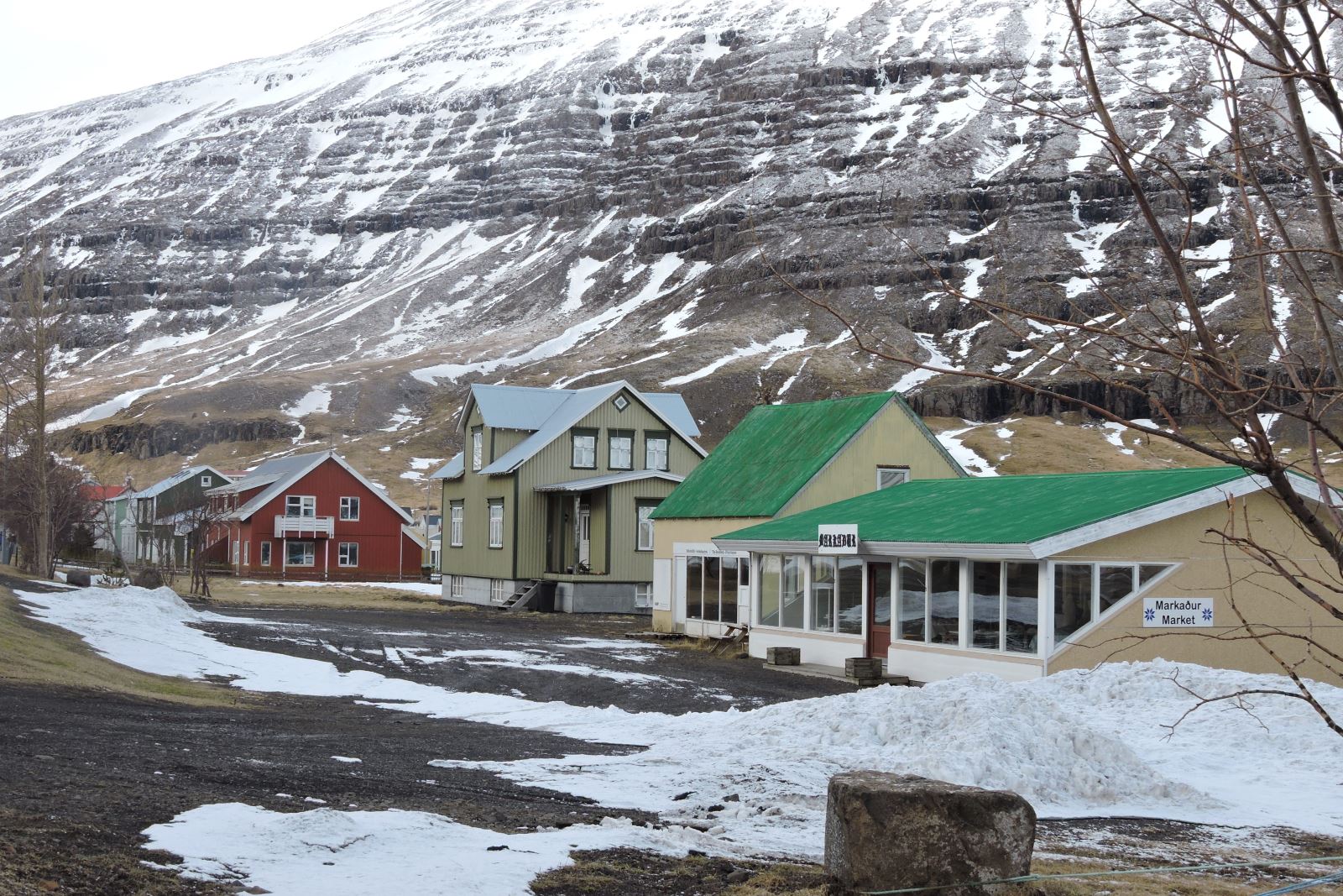 Icelandic village.